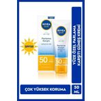 Nivea Sun SPF50 Parlama Karşıtı Güneş Koruyucu 50 ml Yüz Güneş Kremi