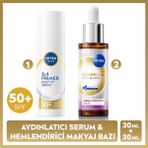 Nivea Sun Spf50 Primer Nemlendirici Makyaj Bazı 30ml Ve Luminous Skin Glow Cilt Serum 30ml