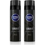 Nivea Tıraş Jeli Deep Dimension Aktif Karbon 200 ml x 2 Kusursuz Tıraş İçin Özel Formül