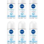 Nivea Women Roll On Fresh Natural 25 Ml 6 Adet