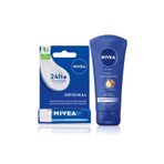 Nivea Yoğun Nemlendirici 75 ml El Kremi + 4.8 gr Dudak Kremi