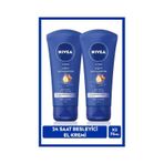 NIVEA Yoğun Nemlendirici El Bakım Kremi 75 ML Shea Yağı, Badem Yağı, Besleyici, Kuru Ciltler, X2 Adet