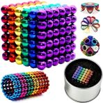 Nivego Boncuk Mıknatıs 216 Adet 5mm Mıknatıslı LEGO Magnet Neo Cube Neo Karışık Oyun Bileklik