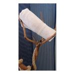 Nivemes Home Ahenk Karacan Pudra 70x135 cm Banyo Havlusu