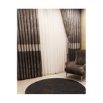 Nivemes Home Areka Gümüş Zigzaklı APM 200x270 cm 1/3 Sık Pile Tül Perde