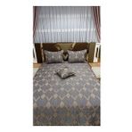 Nivemes Home Ecosse Diamond Lacivert Çift Kişilik Yatak Örtüsü