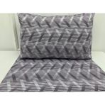 Nivemes Home Nivemeshome Mor Çizgili Desen 2 Li Yastık Kılıfı Kapaklı 50 x 70 - 50X70