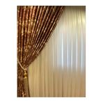 Nivemes Home Pırlanta 100x270 cm Beyaz 1/3 Sık Pile Tül Perde