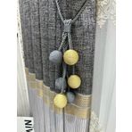 NİVEMESHOME ANTRASİT-GOLD SARIM 6 TOPLU TAVAN TOPLAMA BRAÇOL