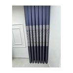 Nivemeshome Avşa Desen:632349 502 Lacivert 1/3 Sık Pile Fon Perde Apm (Premium Kumaş Versiyon) Lacivert 80 X 250