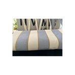Nivemeshome Branda Balkon Perdesi Kornişli Ve Bağcıklı Fon Perde,Gri-Krem 300 X 210