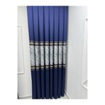 Nivemeshome Fj614365 V_519 Umut 1/3 Sık Pile Fon Perde Apm (İthal Kumaş Versiyon) Lacivert 50 X 260