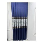 Nivemeshome Fj614365 V_519 Umut 1/3 Sık Pile Fon Perde Apm (Premium Kumaş Versiyon) Lacivert 90 X 270
