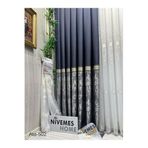 Nivemeshome Nivemeshome Ata Ft614168 V-502 Lacivert 1/3 Sık Pileli Fon Perde Apm (Premium Kumaş Versiyon) Lacivert 100 X 250