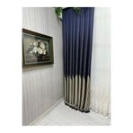 Nivemeshome Nivemeshome Çınar Lacivert 502 1/3 Sık Pileli Fon Perde Apm (Yeni Kumaş Versiyon) Lacivert 50 X 270