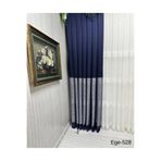 Nivemeshome Nivemeshome Ege Lacivert Fır1240 V-528 1/3 Sık Pileli Fon Perde Apm (Premium Kumaş Versiyon) Lacivert 90 X 270