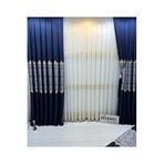 Nivemeshome Nivemeshome Fj631749 V-517 Arora 1/3 Sık Pileli Fon Perde Apm,Lacivert 100 X 250