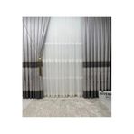 Nivemeshome Nivemeshome Hayallife Palmira V-2002 1/3 Sık Pileli Fon Perde (İthal Kumaş Versiyon) Gri 50 X 250