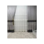 Nivemeshome Nivemeshome Hayallife Palmira V-2002 1/3 Sık Pileli Fon Perde (Yeni Kumaş Versiyon) Gri 50 X 280