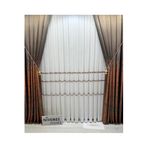 Nivemeshome Nivemeshome Letonya 1/3 Sık Pileli Örme Tül Perde Apm,Kiremit 400 X 260