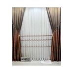 Nivemeshome Nivemeshome Letonya 1/3 Sık Pileli Örme Tül Perde Apm,Kiremit 500 X 270