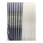 Nivemeshome Nivemeshome Likya Ft632120 V-502 1/3 Sık Pileli Fon Perde Apm,Lacivert 100 X 260