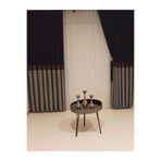 Nivemeshome Nivemeshome Meta Gri/Bronz 1/3 Sık Pile Fon Perde Apm (Premium Kumaş Versiyon) Gri Bronz 230 X 260