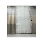 Nivemeshome Nivemeshome Mevra 1/3 Sık Pileli Fon Perde Apm,Bej 50 X 250