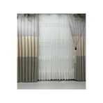 Nivemeshome Nivemeshome Mevra 1/3 Sık Pileli Fon Perde Apm,Bej 70 X 250