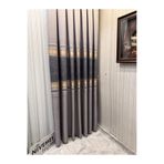 Nivemeshome Nivemeshome St.Pierre Ft614320 V_5403 Gri 1/3 Sık Pileli Fon Perde Apm (İthal Kumaş Versiyon) Gri 80 X 280