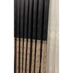Nivemeshome Pano Fon Perde Siyah Gold (Premium Kumaş Versiyon) Siyah 70 X 250