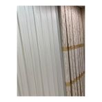 Nivemeshome Pırlanta Gümüş Simli Tül Perde 1/3 Sık Pile,Beyaz 200 X 280