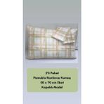 Nivemeshome Somon Ekose Desen 2 Li Yastık Kılıfı Kapaklı 50 x 70 - 50X70