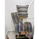 NİVEMESHOME SÜTLÜ KAHVE GRİ KIRLENT KILIFI 45X45