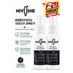 NIVOSHE 200ML Kene ve Sivrisinek Kovucu Lavanta Özlü Bitkisel Sprey Tüm Vücut için Seyahat ve Tatil Boyu