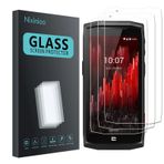 Nixinioo [3 adet] Crosscall Core M5 için koruyucu folyo, 9H sertlikte koruyucu cam, kurşun geçirmez cam [parmak izi kimliği desteği] [çizilmeye dayanıklı] HD berraklığında ekran koruyucu folyo