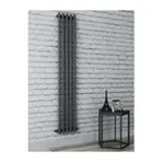 Nixrad Akasya 1500x1050 Siyah 18 Dilim Çelik Dekoratif Radyatör