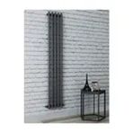 Nixrad Akasya 1500x870 Siyah 15 Dilim Çelik Dekoratif Radyatör