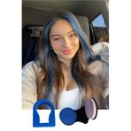NİYENABEAUTY Niyenabeauty Saç Tebeşiri Saç Boyası Mavi Reng