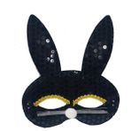 Niyet Maske - Kedi Yüzü Maskesi - Siyah - Parti - Cadılar Bayramı