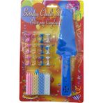 Niyet Mum - Pasta Mumu - Spatula - 24 Adet - Renkli - 6 cm - 1 Adet