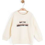 Nk Erkek Bebek Enjoy Sweatshirt 1-4 Yaş Krem - 18 Ay