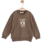 Nk Erkek Bebek Wild Sweatshirt 1-4 Yaş Haki