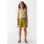 Nk Kids 2'li Nest Kız Çocuk Şortlu Takım - Yeşil - 8 Yaş