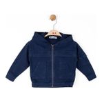 Nk Kids Erkek Bebek Kollu Cepli Ceket 46702 - Lacivert - 1 Yaş