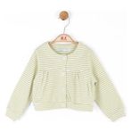 Nk Kids Kız Bebek Cremo Ceket 36609 - Ekru - Yeşil - 1 Yaş