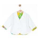 Nk Kids Kız Bebek Karayip Trençkot 36605 - Beyaz - 1 Yaş