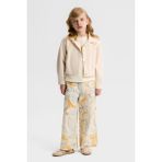 Nk Kids Kız Çocuk Lamb Ceket NK-31509-Y - Krem - 5 Yaş