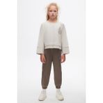 Nk Kids Kız Çocuk Sweatshirt 37816 - 14 Yaş - Gri
