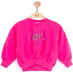 Nk Kids NM33615 Kız Bebek Yourself Sweat - 2 Yaş - Fuşya